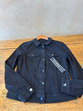 Liverpool Jeans Company Black Denim Jacket with PowerFlex Tag